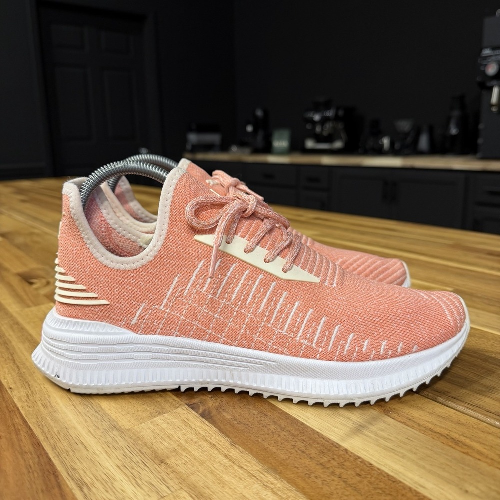 Puma AVID evo KNIT Women's Size 9  Running Shoes Pink Salmon Athletic Sneakers